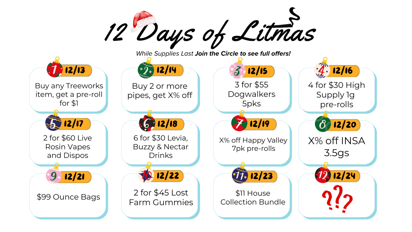 20% off storewide - march 6th to 9th only