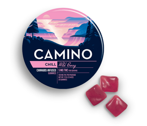 100mg 20pk Gummies | Wild Berry | Camino