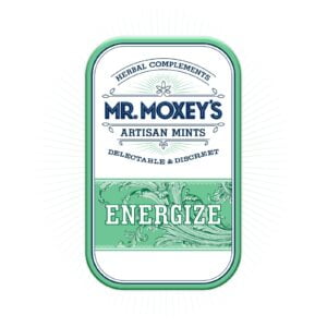 100mg 20pk Mints | Energize - Peppermint | Mr. Moxey's Mints