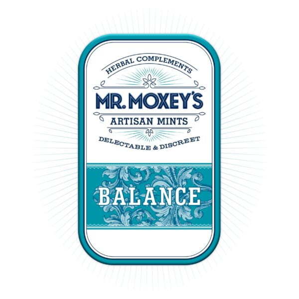 100mg 20pk Mints | 1:1 Balance - Peppermint | Mr. Moxey's Mints