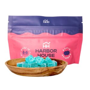 100mg 20pk Rosin Gummies | Sour Blue Raspberry | Harbor House
