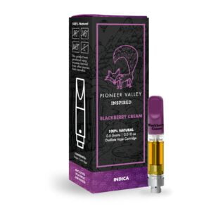 500mg Vape | Blackberry Cream | Pioneer Valley