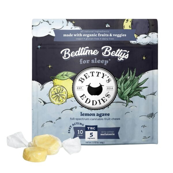 50mg 10pk Chews | Lemon Agave | Betty's Eddies