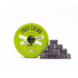 20mg 20pk Fruit Chew | 20:1 CBD Blackberry | I am Edible