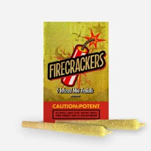 5pk .7g Infused Pre-rolls | Grapeness | Firecrackers