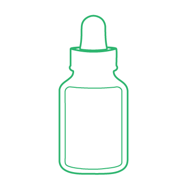 cannabis dispensary tincture icon