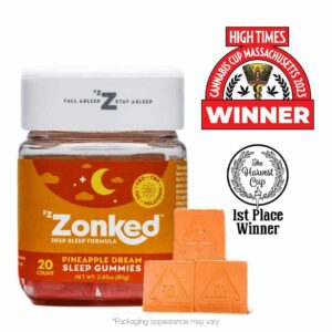 100mg 20pk Gummies | Pineapple Dream | Zzzonked