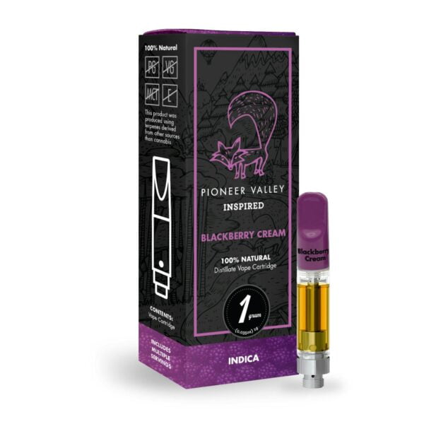 1000mg Vape | Blackberry Cream | Pioneer Valley