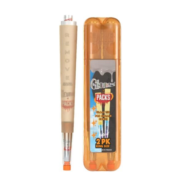 2pk King Size | Glass Tip Cones | Glones