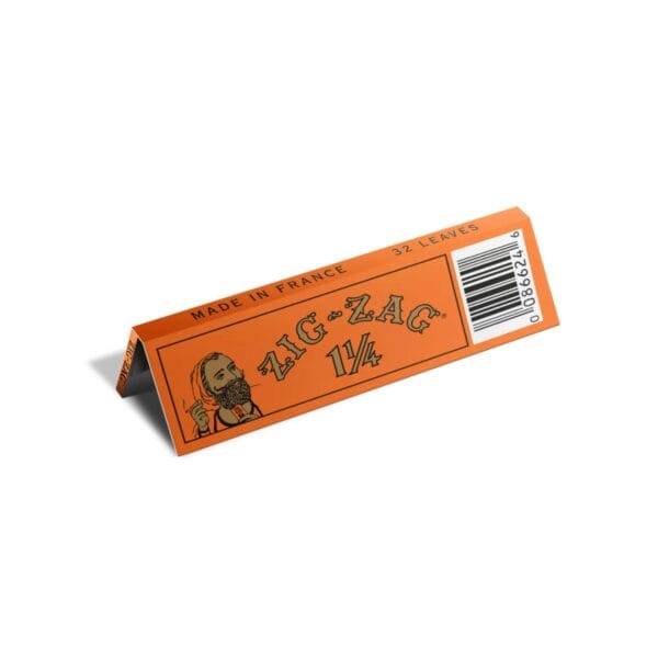 Rolling Papers | 32ct 1 1/4 Slow Burning - Orange | Zig Zag