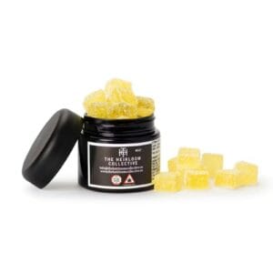 100mg Gummies | Pineapple Cubes | The Heirloom Collective