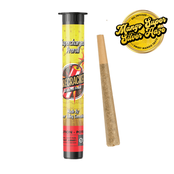 1g Infused Pre-Roll | Mango Super Silver Haze | Firecracker