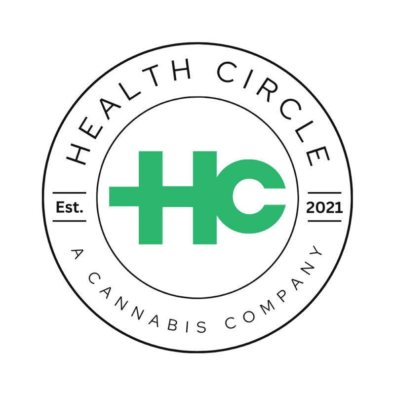 health circle logo cannabis dispensary