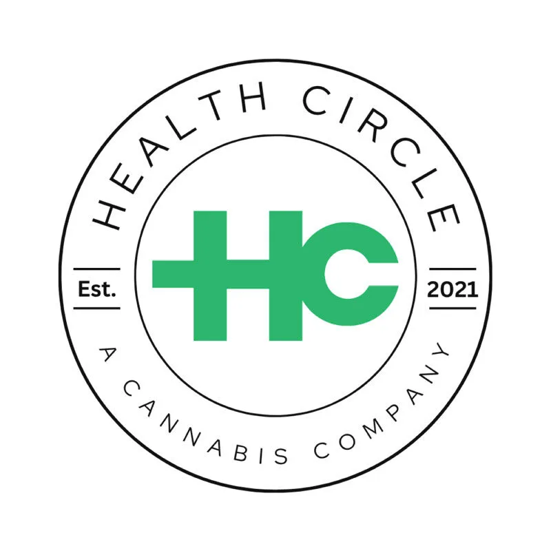 health circle logo cannabis dispensary
